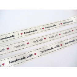 handmade with ❤ Love - Borte Aufnäher